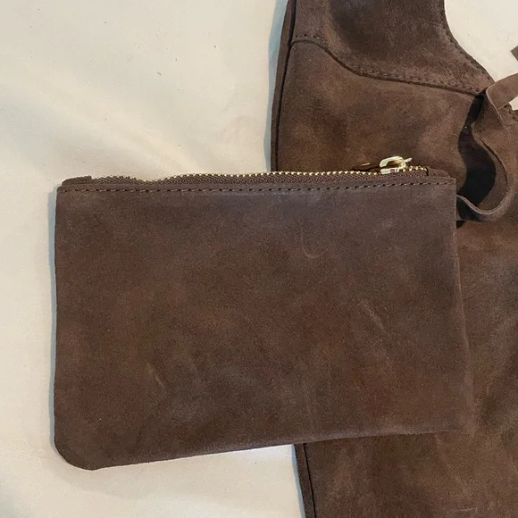 Cheval Firenze Chocolate Brown Suede Hobo - Picture 5 of 5